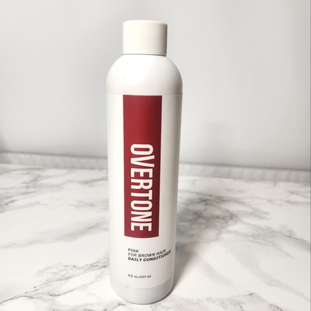 Overtone Ddaily Color Depositing Conditioner - Pink For Brown Hair